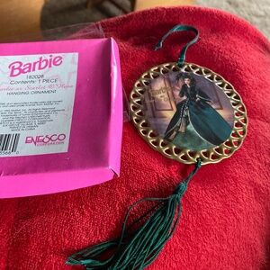 Barbie as Scarlet O’Hara Gone With The Wind Christmas Ornaments New in Box